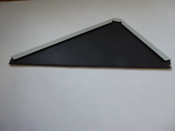 Anfangs Schindel Aluminium Rechteck 510x310 Schieferoptik